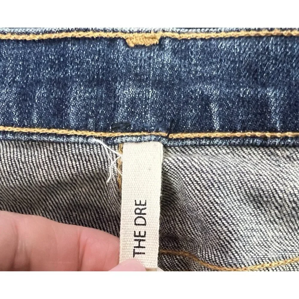 RAG & BONE Women Distressed Jeans 27 THE DRE BOYFRIEND Low Rise Blue